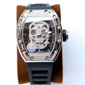 Richard Mille RM052 Black Strap | UK Replica - 1:1 best edition replica watches store,high quality fake watches
