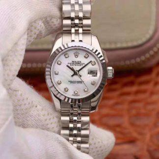 Rolex Lady Datejust White Dial | UK Replica - 1:1 best edition replica watches store,high quality fake watches