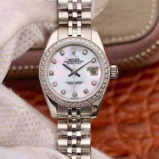 Rolex Lady Datejust Enamel Dial | UK Replica - 1:1 best edition replica watches store,high quality fake watches