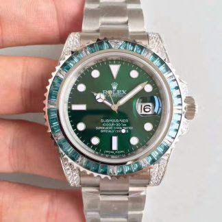 Rolex 116610LV Green Dial | UK Replica - 1:1 best edition replica watches store,high quality fake watches