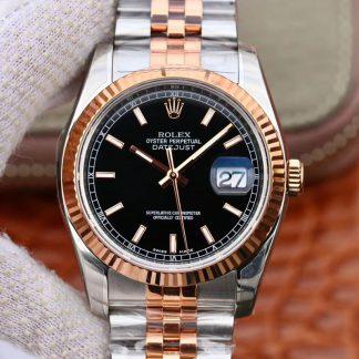 Rolex 126231 Black Dial | UK Replica - 1:1 best edition replica watches store,high quality fake watches