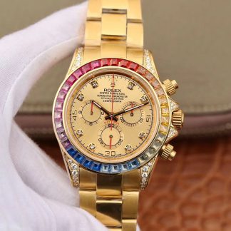 Replica Rolex 116598RBOW Gold Dial | UK Replica - 1:1 best edition replica watches store,high quality fake watches