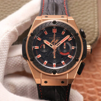Hublot Ferrari F1 Black Dial Rose Gold | UK Replica - 1:1 best edition replica watches store, high quality fake watches