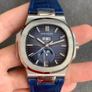 Patek Philippe 5726/1A-014 Blue Leather Strap GR Factory | UK Replica - 1:1 best edition replica watches store, high quality fake watches
