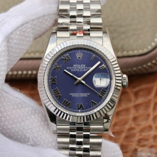 Rolex Datejust Blue Dial GM Factory | UK Replica - 1:1 best edition replica watches store, high quality fake watches