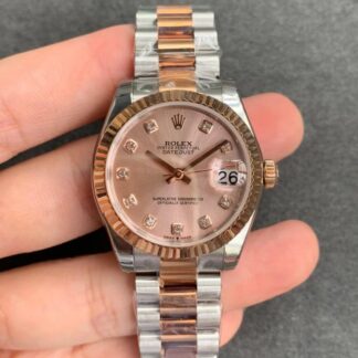 Rolex M278271-0023 Rose Gold Dial | UK Replica - 1:1 best edition replica watches store, high quality fake watches