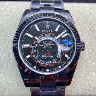 Rolex Sky Dweller DIW Black Dial | UK Replica - 1:1 best edition replica watches store, high quality fake watches