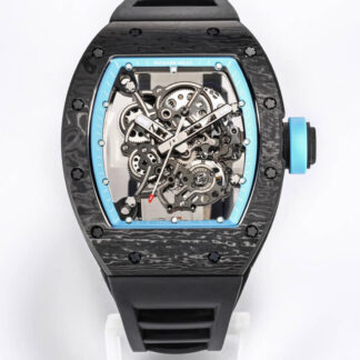 Richard Mille RM055 Black Rubber Strap BBR Factory | UK Replica - 1:1 best edition replica watches store, high quality fake watches
