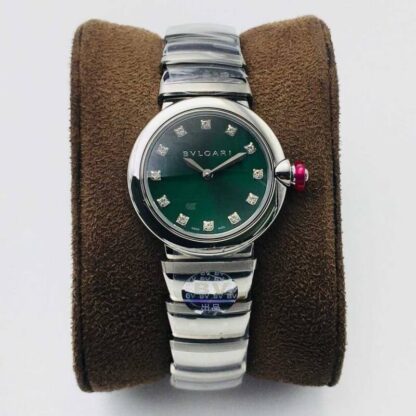 Bvlgari LVCEA Green Dial | UK Replica - 1:1 best edition replica watches store, high quality fake watches